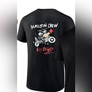 +44 Las Vegas Hamilton Crew T-Shirt Black Large NWT